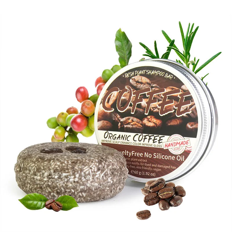 Polygonum savon cheveux assombrissant shampooing barre femmes hommes cheveux solide gingembre shampooing savon blanchissant différents Styles de barre de savon cheveux