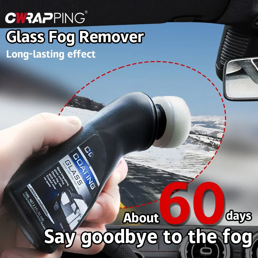 Agent Anti-buée pour moto, essuie-glace pour lentille de casque, rétroviseur, liquide en verre, Spray répulsif pour pare-brise, accessoires de voiture