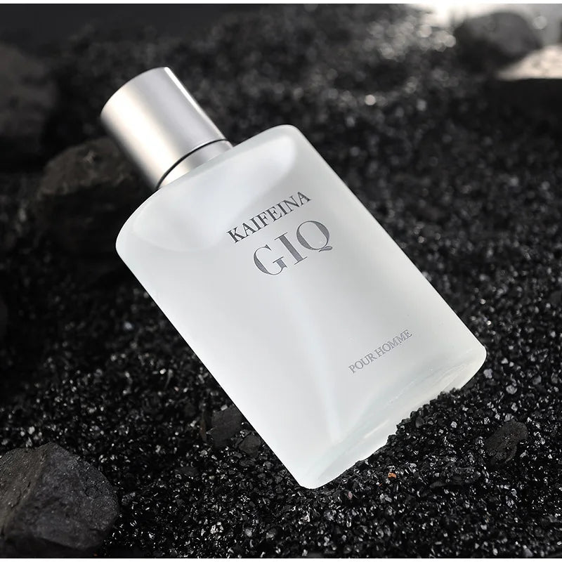 Amant noir pour hommes Cologne bois mélangé bois De santal Eau De Toilette parfum rafraîchissant longue durée déodorant parfum charmant