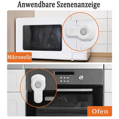 Serrure de porte de four de sécurité pour bébé, pour la cuisine, serrures de sécurité pour enfants, Protection des enfants, soins de sécurité pour enfants, serrure d'armoire à tiroirs