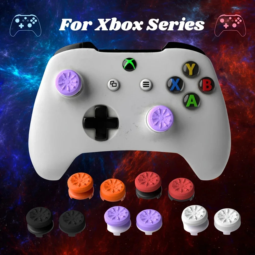 NOUVEAU 2 pièces Freek Galaxy Professional Thumbstick (violet noir et blanc) pour Xbox Series X/S Thumbstick