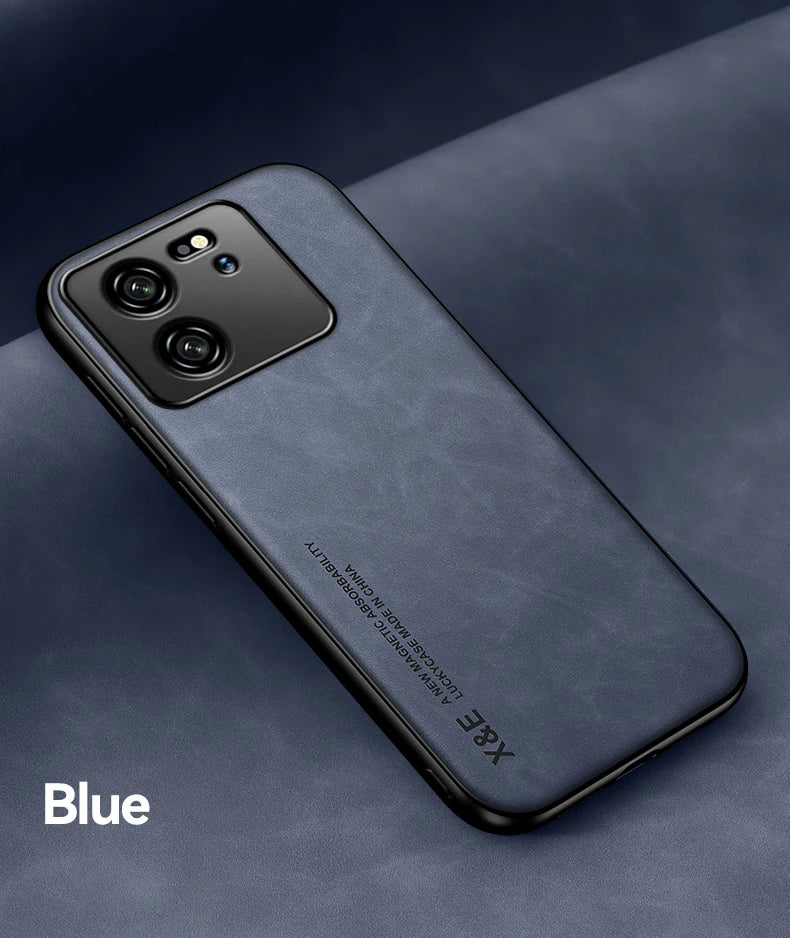 Coque antichoc pour Xiaomi 13T Pro, housse de protection, support magnétique intégré pour voiture, Mi 14 12 12T 11T 11 10T, Coque de téléphone Fundas