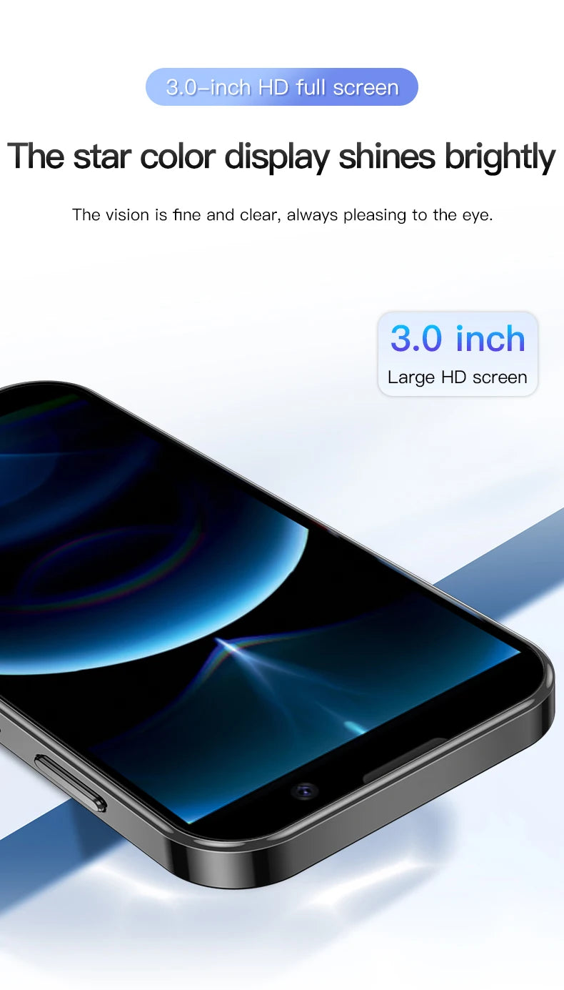 SERVO-Mini Smartphone 16SE, 16 Go, Android 9.0, Wifi, Touristes, EpiStandby Play, PR3 G, WCDMA, Petit Téléphone Portable Intelligent de 3.0 Pouces, Nouvelle Version