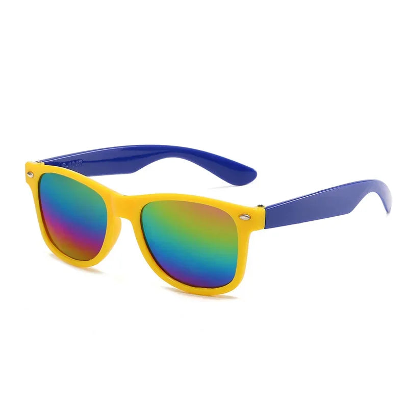 Lunettes De soleil pour enfants Non polarisées flexibles en plein air enfants lunettes De soleil été UV garçon fille Protection des yeux lunettes Gafas De Sol