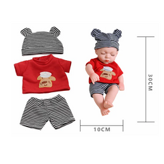 Vêtements pour bébé pour poupée, 30 cm, accessoires pour nouveau-né, robes pull à la mode, manteau, vêtements de poupée pour filles, jouets DIY, cadeau