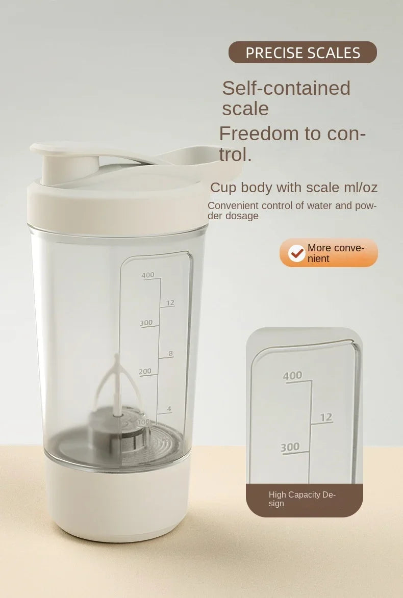 Nouveau Shaker à agitation automatique, Rechargeable par Usb, pour shakes de protéines et remplacement de repas, tasses de mélange portables