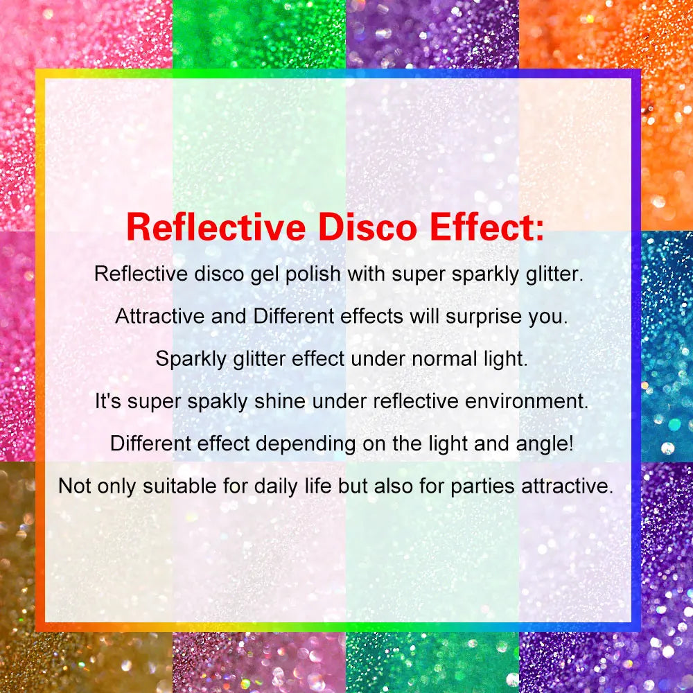 Venalisa vernis à ongles Gel à paillettes réfléchissantes couleur néon couverture complète Pigment Nail Art manucure tremper l'émail vernis Gel UV