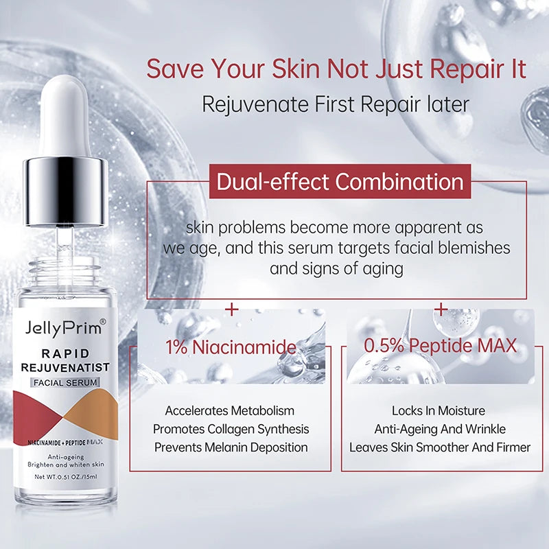Niacinamide Dark Spot Remover Serum for Face, Moisturizing, Whitening, Hyaluronic Acid Removal, Freckles, Skin Care