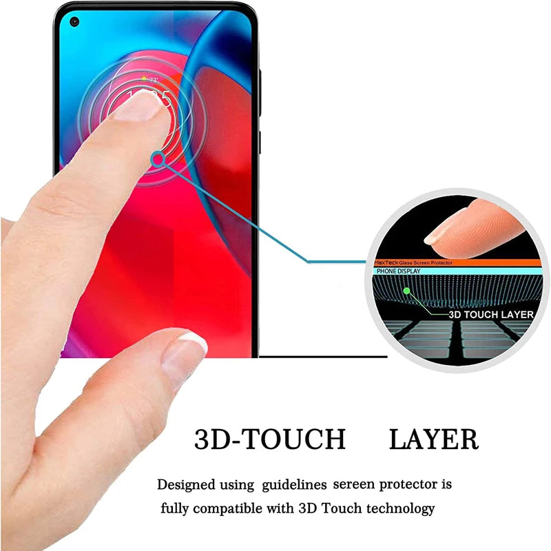 Screen protector, 3 pieces, tempered glass for Motorola Moto G86 G96 G100 Pro G56 G15 Power G05 G45 G75
