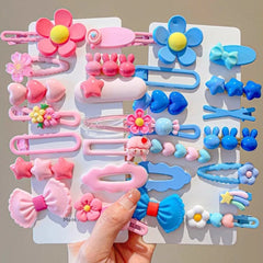 Épingle à cheveux mignonne pour enfants, coiffure pour fille, pince à frange douce, pinces à cheveux pour bébé, ensemble d'accessoires pour cheveux pour enfants