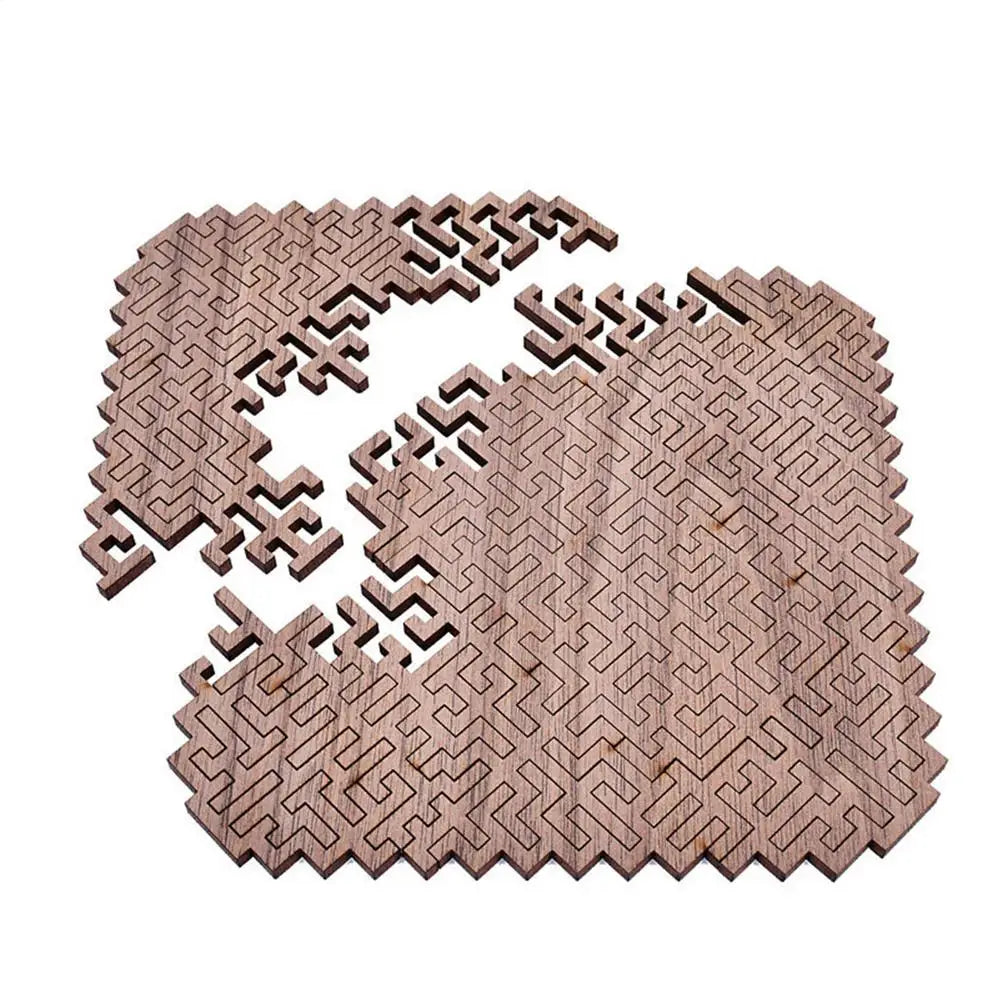 Puzzle en bois de haute qualité pour adultes, niveau Expert difficile, Puzzle Impossible, Puzzle Unique et stimulant, jeu de société en bois