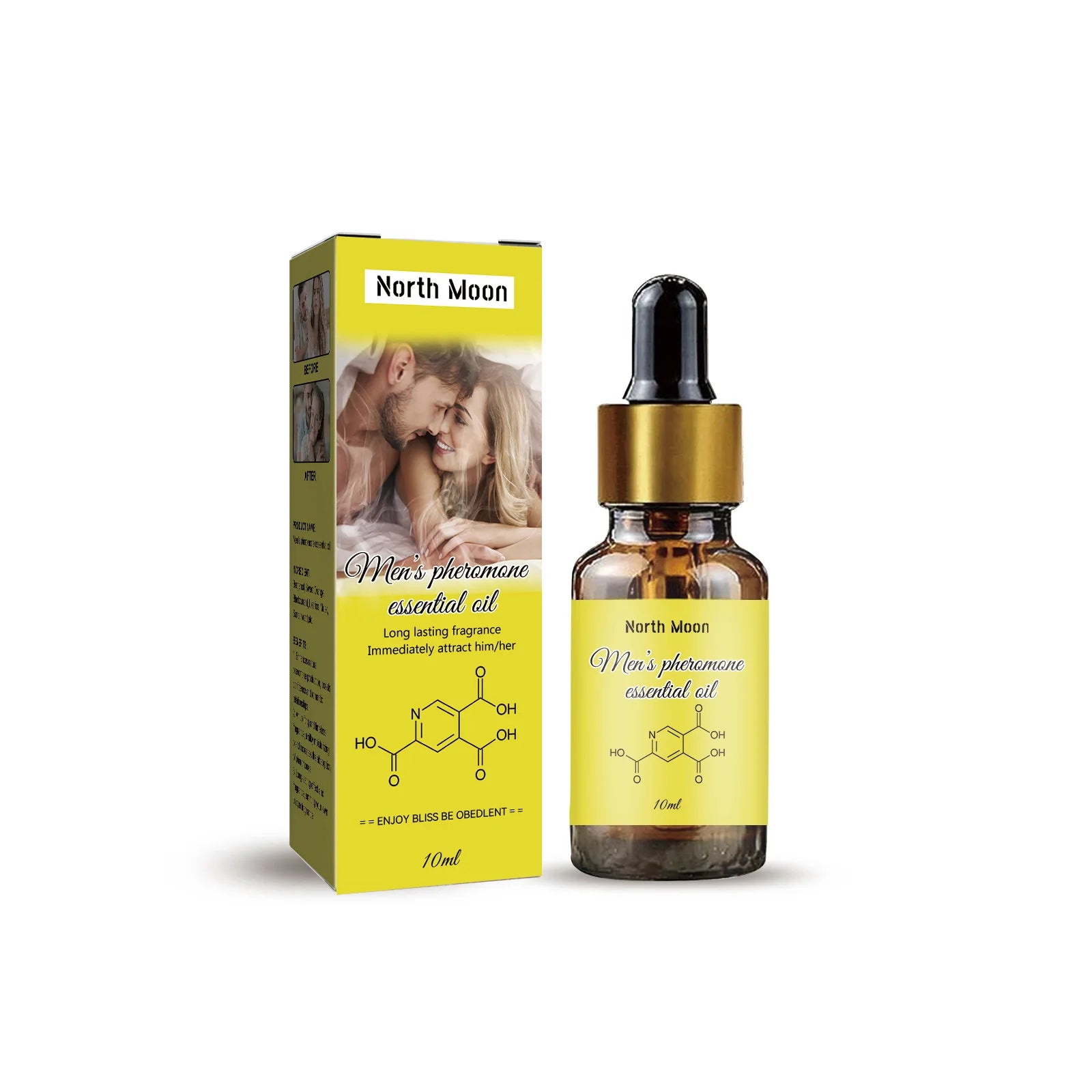 Huile essentielle de phéromone pour hommes, 10ml, longue durée, parfum naturel rafraîchissant pour le corps, attire les femmes dans les parfums, nouveau