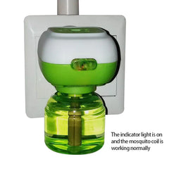 Practical, very odorless, lightweight mosquito repellent liquid, plug-in, intermediate size, portable