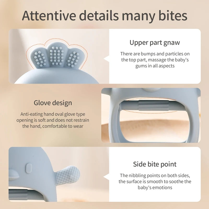 Anneau de dentition en Silicone pour bébé de 0 à 6 mois, 1 pièce, accessoires d'allaitement, anneaux de dentition Kawaii, bijoux d'allaitement, accessoires de dentition, jouets à mâcher pour bébé