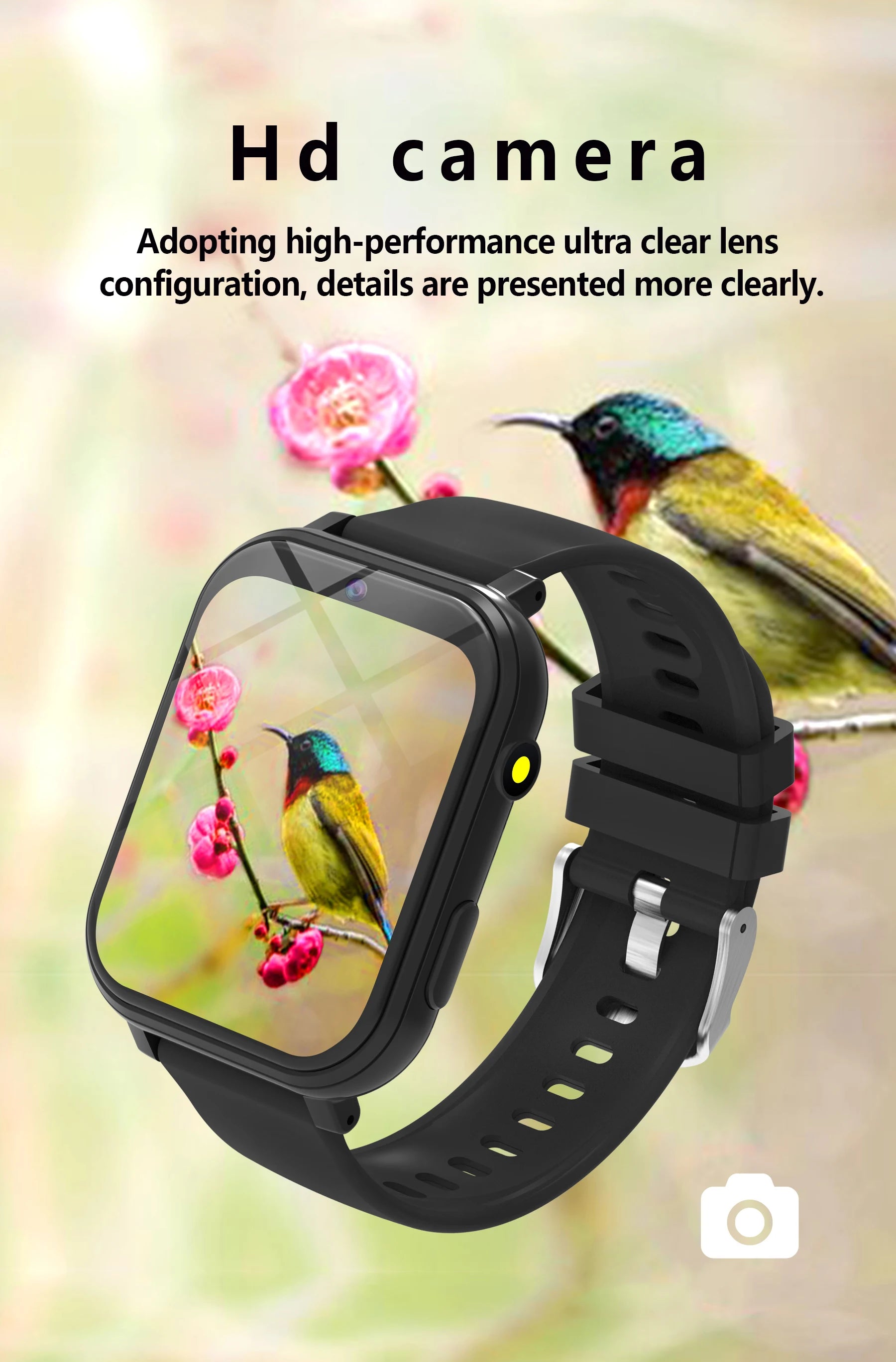 Nouveaux enfants Smartwatch jeux HD caméra frontale surveillance du sommeil lampe de poche électronique écran tactile alarme calculatrice cadeau garçons filles