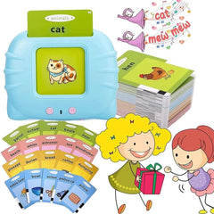 Cartes Flash parlantes d'apprentissage éducatif pour enfants de la maternelle, livre Audio électronique en langue anglaise, jouets pour apprendre les mots anglais