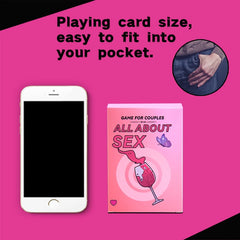 All About Sex, an exciting and original card game for couples, raise your Happily with pleasure and joy, 2 later, 20 minutes, 16 years and over