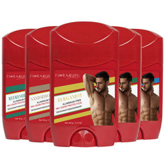 Bâton déodorant pour hommes, 5 types, bois de santal, garde le séchage, parfum durable, élimine les odeurs des aisselles, bâtons rafraîchissants