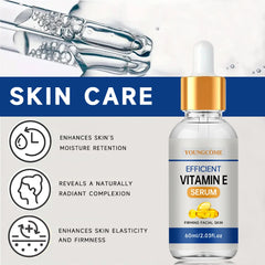 Sérum dissolvant de rides à la vitamine E pour le visage, Lifting, raffermissant, estompe les ridules, Anti-âge, Essence blanchissante, éclaircissante, nourrissante, soins pour la peau ﻿