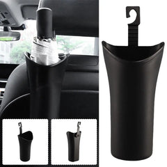 Seau de rangement pour parapluie de voiture, support de rangement pour siège arrière de voiture, porte-parapluie suspendu, accessoires d'intérieur de voiture