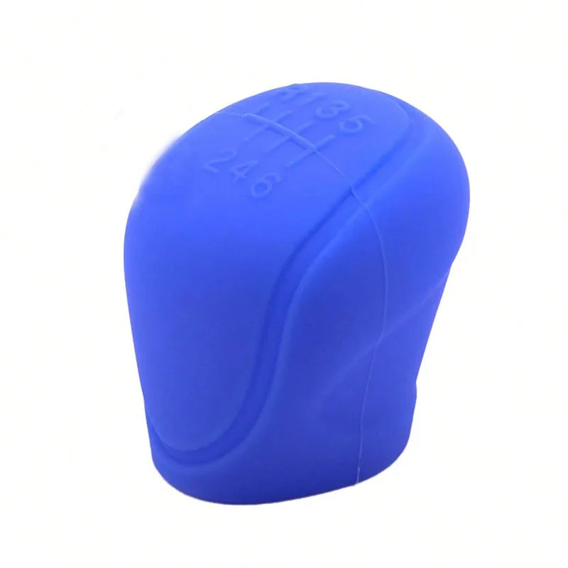 Couvercle de pommeau de levier de vitesse en Silicone pour voiture, poignée antidérapante, housses de protection manuelles à 6 vitesses, accessoires d'intérieur de voiture