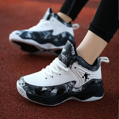 2025 chaussures de Basket-ball pour enfants baskets nouveaux garçons marque semelle épaisse antidérapant enfants chaussures de sport enfant garçon Basket formateur chaussures