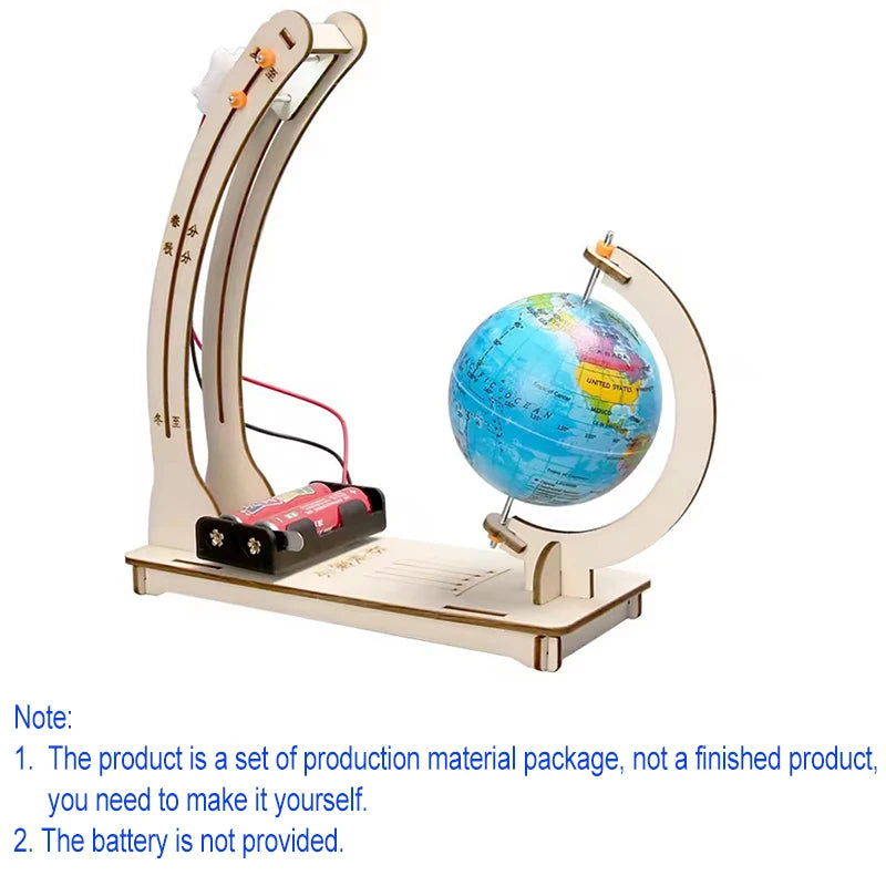 Jouets scientifiques pour enfants, Globe d'aménagement de jour et de nuit, outils pédagogiques amusants, jouets éducatifs, Kit d'apprentissage de la physique technologique, jouets