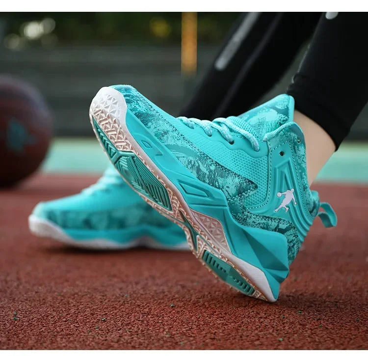2025 chaussures de Basket-ball pour enfants baskets nouveaux garçons marque semelle épaisse antidérapant enfants chaussures de sport enfant garçon Basket formateur chaussures