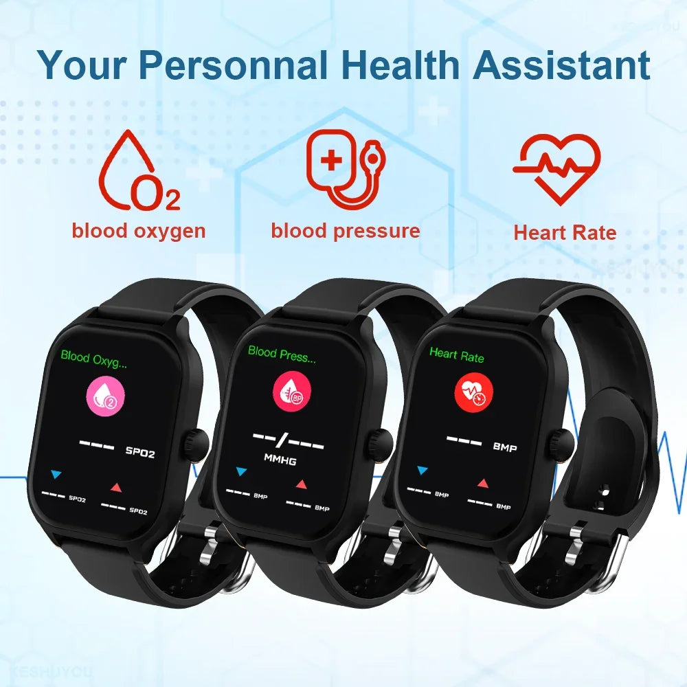 H9 montre intelligente hommes femmes cadeaux 2.01 ''écran tactile complet Sport Fitness Tracker Smartwatch BT appel montre-bracelet numérique 5 pièces