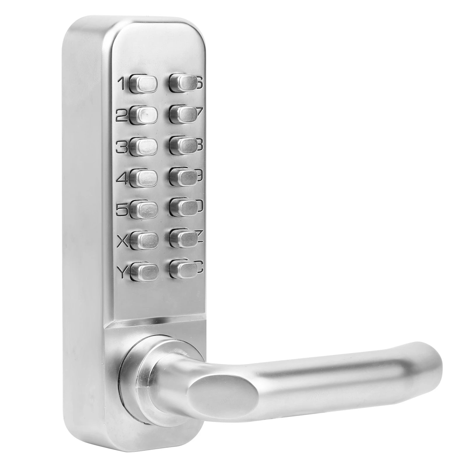 Dispositif de sécurité à domicile avec entrée sans clé, serrure de porte mécanique intelligente, mot de passe numérique, puissance non extensible, sécurité antivol, accès à la maison