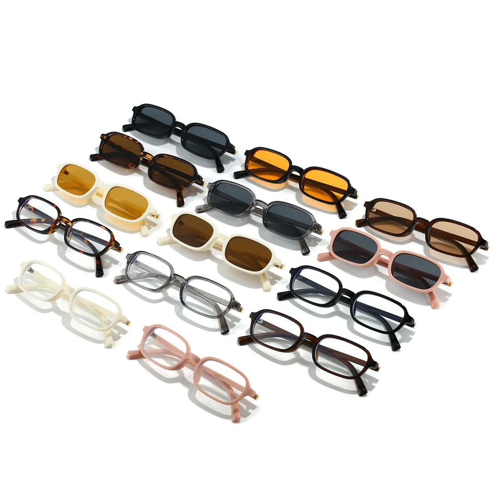 Petites lunettes de soleil rondes à la mode, monture géométrique, lentille PC, Protection UV multicolore, nuances unisexes