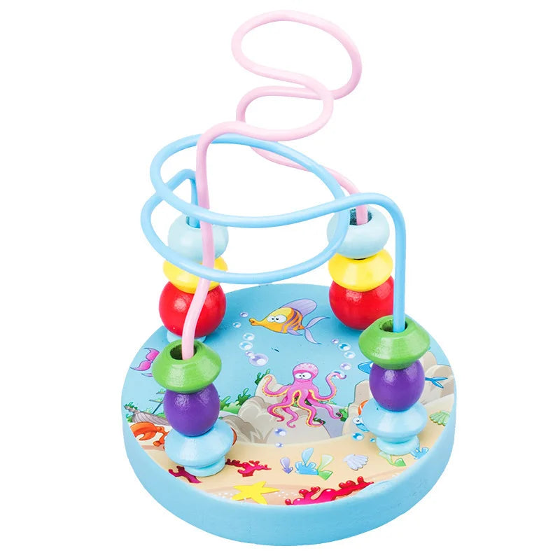 Jouets Montessori en bois pour enfants, jouets de tri et d'empilage en bois, Girt pour filles et garçons, jouets éducatifs précoces en forme de couleur pour les tout-petits
