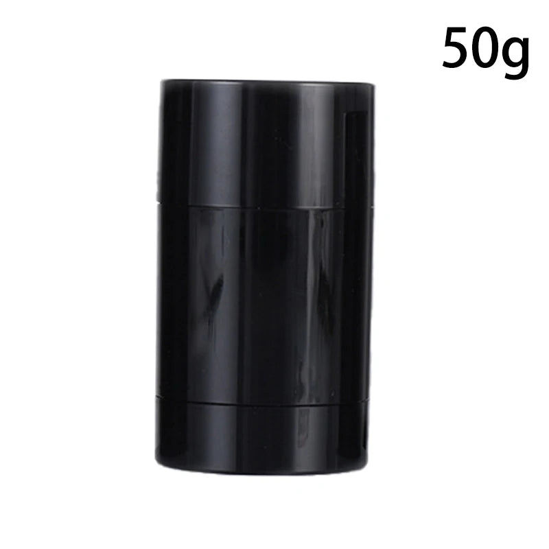 Tube déodorant rond torsadé fait à la main, 15/30/50/75g, remplissage du fond, bâton de Blush vide, bâton de remplissage, conteneur déodorant de voyage