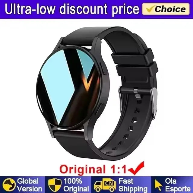 Smartwatch femmes montre 6 surveillance de la santé montre étanche Assistant vocal Bluetooth appel montre intelligente 2025 nouveau