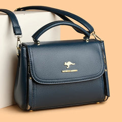 Women's soft leather top-handle bags, luxury design, insider messenger bags, high-quality handbags and purses, CommConsul Handbag 