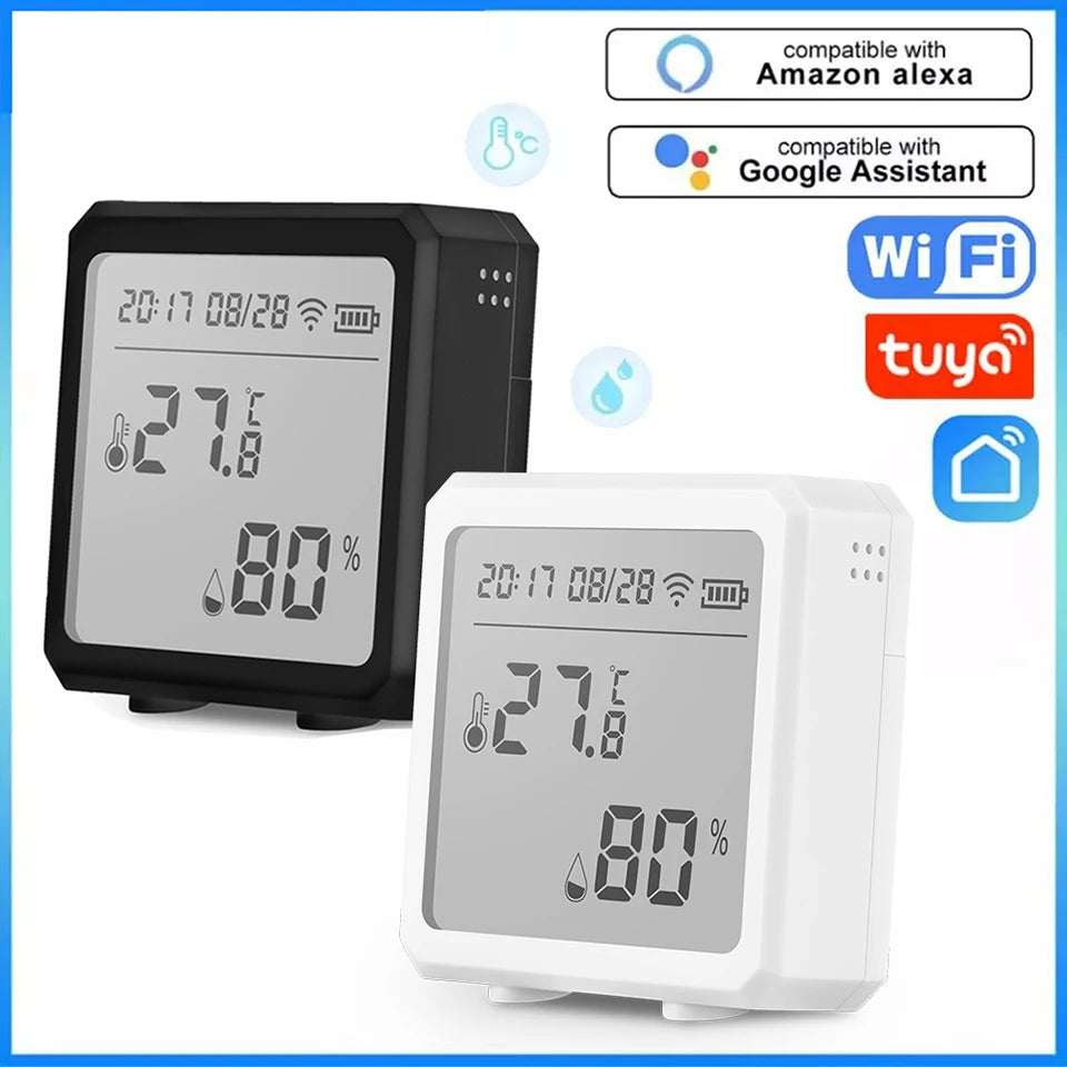 Compteur intelligent de température et d'humidité WiFi Graffiti compteur de température et d'humidité application Mobile sans fil contrôle à distance de la température