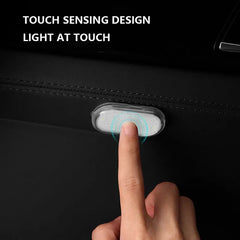 Voiture LED lumières tactiles USB capteur Rechargeable lampe de lecture Auto porte lumière toit plafonnier voiture intérieur atmosphère lampe