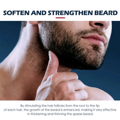 EELBathroom E-Huile de soin pour la barbe pour homme, soin hydratant, lisse, nourrissant, optique, rasage, huile essentielle