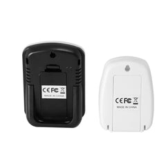 Therye.com-Testeur numérique LCD sans fil extérieur, mesure de la température, intérieur, extérieur, fenêtre, météo ambiante