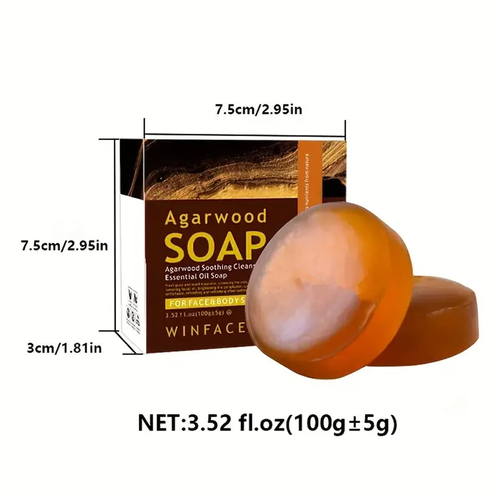 Savon blanchissant fait à la main, soins pour la peau, nettoyage en profondeur, hydratant, huile essentielle, savon doux, éclaircit la peau, savon au bois de santal
