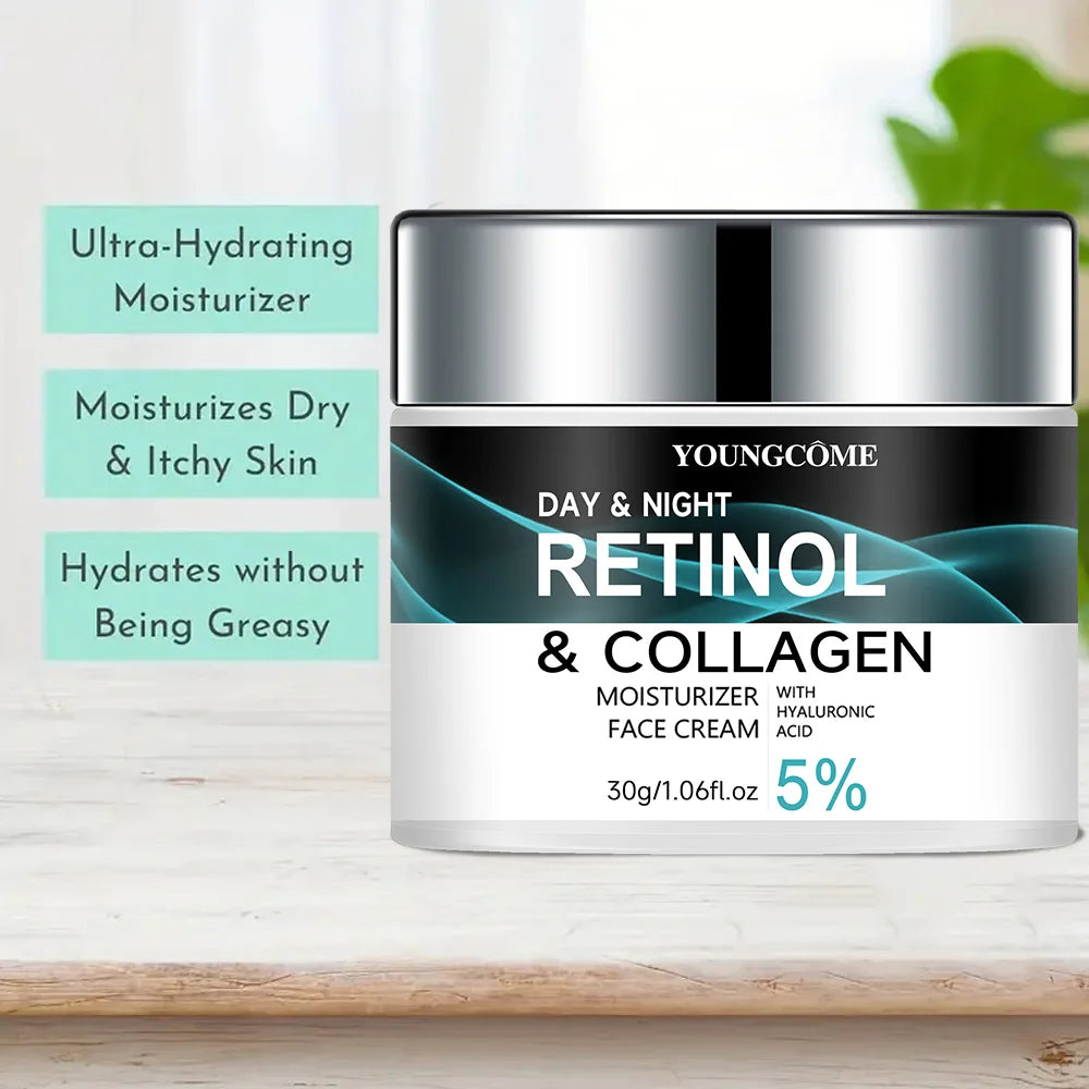 YOUNGCOcloser-Crème au rétinol pour améliorer titut de la peau, nourrissante et éclaircissante