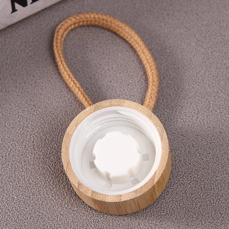 Bouteille d'eau en verre de 500ml, avec manchon en Silicone résistant à la chaleur, petite bouche, bouteilles portables anti-fuite avec poignée