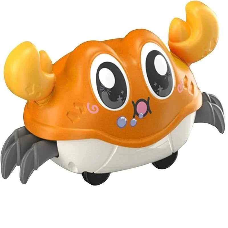 Jouets de crabe rampant pour bébé, jouets sensoriels rampants, apprentissage infantile, développement des tout-petits, marche interactive pour bébés de 0 à 12 mois