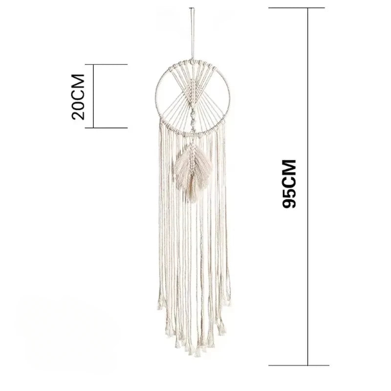 Nordic Macrame Wall Hanging, Ramadan Decoration, Home, Eid Mubarak, Children's Room, Bohemian Nursery