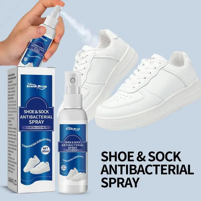 Désodorisant pour pieds de chaussures, vaporisateur naturel, étiquettes de recharges, élimination des odeurs, anti-transpiration, soins des pieds, parfum dépistolet ant pour chaussures