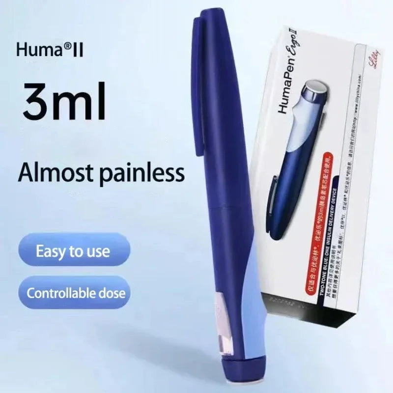 Lancette pour le diabète, seringue à insuline, produits pour le diabète, injection de glycémie, stylo 3ml, emballage portable