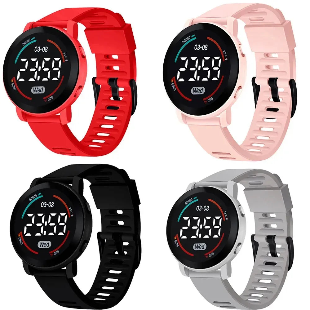 Montres pour enfants mode montres numériques pour enfants étanche Sport LED montre-bracelet électronique Simple garçons filles étudiant horloge