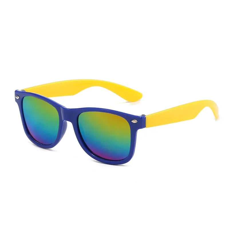 Lunettes De soleil pour enfants Non polarisées flexibles en plein air enfants lunettes De soleil été UV garçon fille Protection des yeux lunettes Gafas De Sol