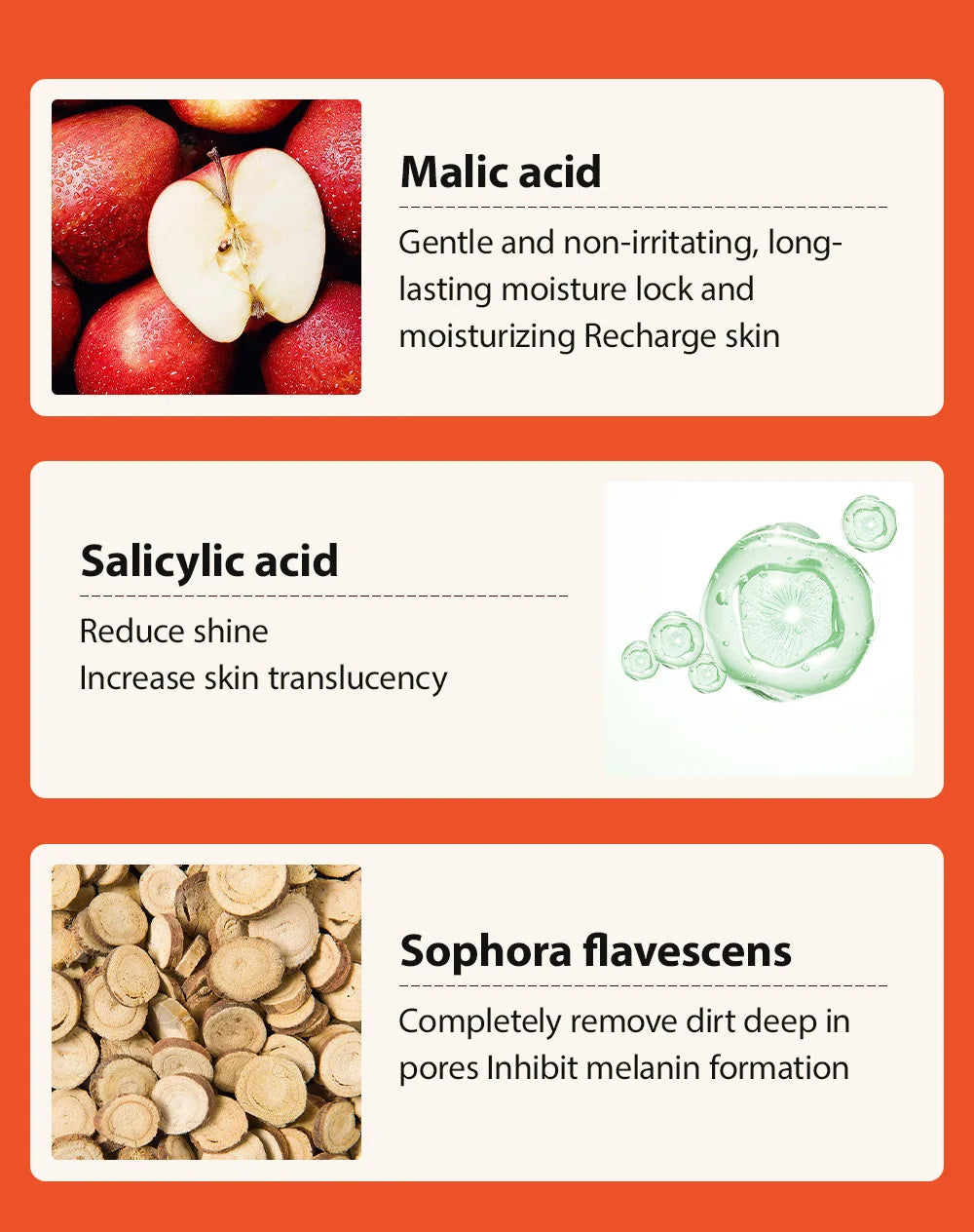Crème pour le visage à base de plantes pour l'élimination de l'acné, Gel Anti-acné, traitement des cicatrices d'acné, rétrécissement des pores, élimine les grands Pores, les boutons, blanchiment du visage, voiture