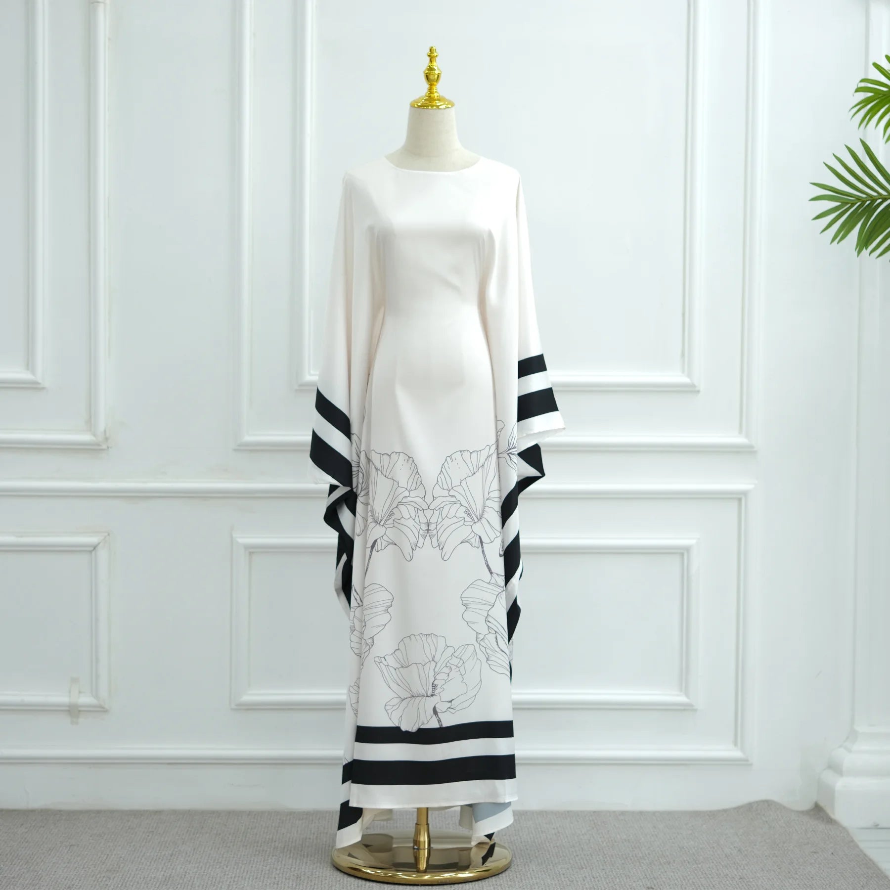 Ramadan Kebaya Muslim Abaya Damen Dubai Luxury Caftan African Dresses for Women Turkey Islam Moroccan Caftan Muslim Women's Dress
